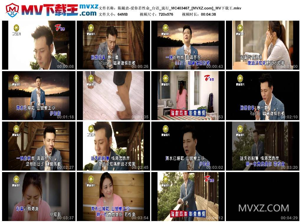 陈随意-爱你若性命_台语_流行_MC403467